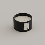 Black Amber & Lavender scented candle 500g Black Edition — Kadnse handpoured luxury candle, natural wax, made in Porto