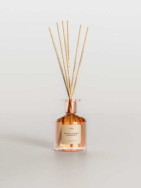 Black Amber & Lavender Reed Diffuser