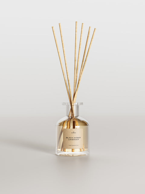 Black Amber & Lavender Reed Diffuser