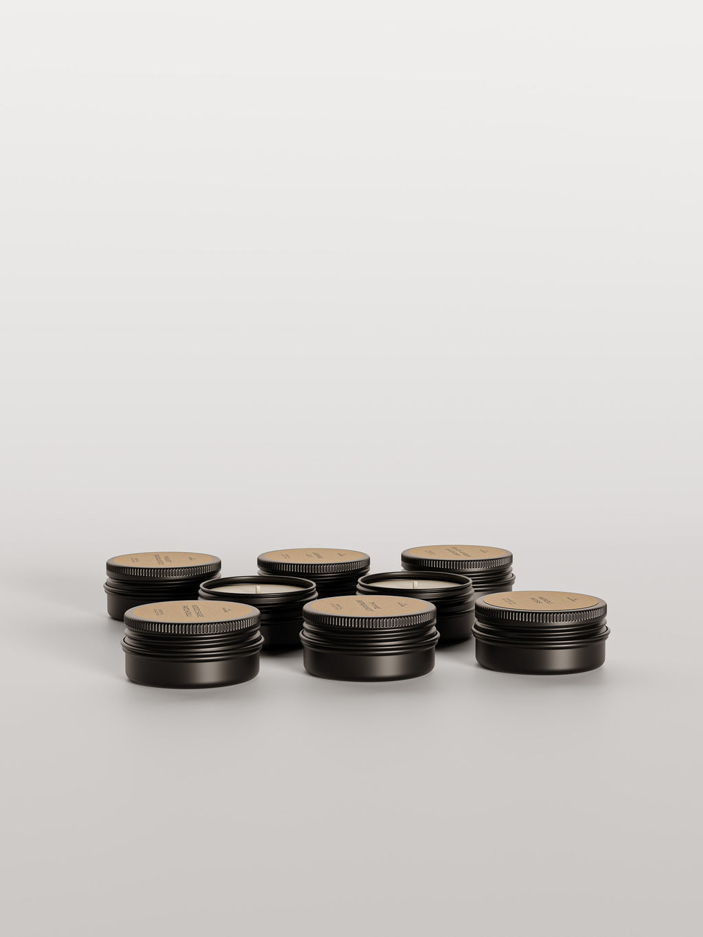 Kadnse Scent Discovery Set — 6 signature home fragrance mini candles gift set, handcrafted in Porto Portugal