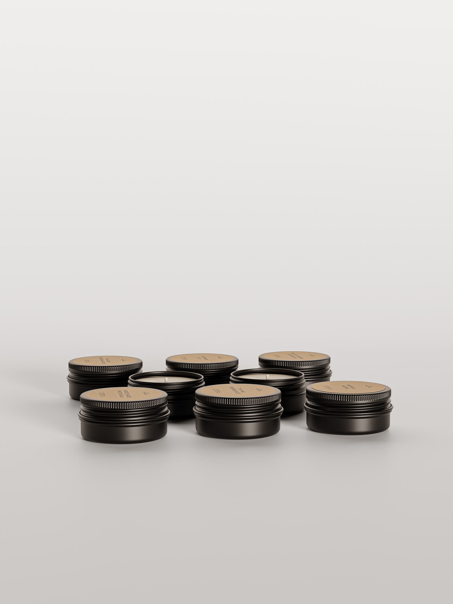 Kadnse Scent Discovery Set — 6 signature home fragrance mini candles gift set, handcrafted in Porto Portugal
