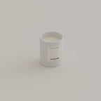 Muguet & Sandalwood scented candle 130g White — Kadnse handpoured luxury candle, natural wax, made in Porto