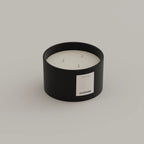 Neroli & Moss scented candle 500g Black Edition — Kadnse handpoured luxury candle, natural wax, made in Porto