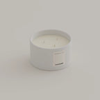 Orange Blossom & Vetiver scented candle 500g White — Kadnse handpoured luxury candle, natural wax, made in Porto