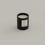Orange Blossom & Vetiver scented candle 200g Black Edition — Kadnse handpoured luxury candle, natural wax, made in Porto