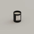 Orange Blossom & Vetiver scented candle 130g Black Edition — Kadnse handpoured luxury candle, natural wax, made in Porto