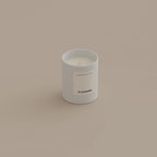 Orange Blossom & Vetiver scented candle hover view — Kadnse handpoured luxury candle, natural wax, made in Porto